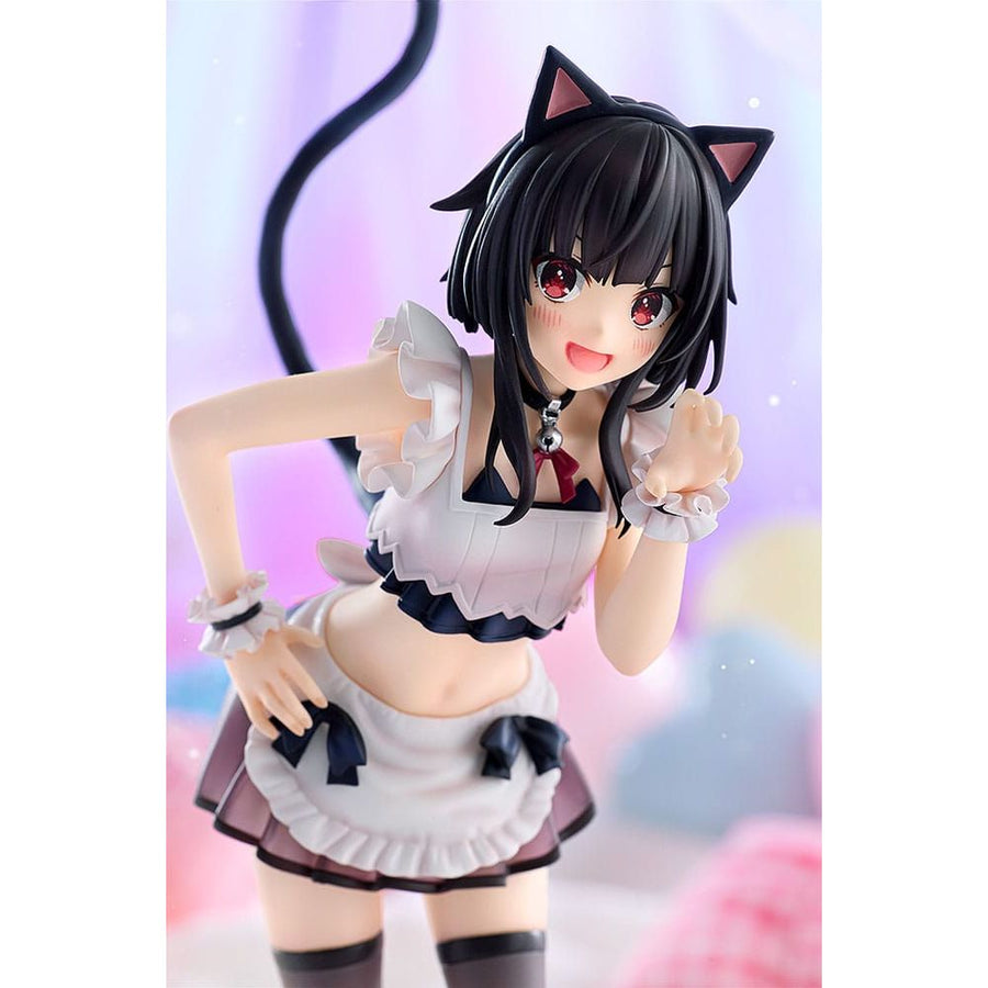 Konosuba God's blessing on this wonderful world! PVC Statue Megumin: Light Novel Catgirl Maid Ver. 16 cm - The Happy Toy Store
