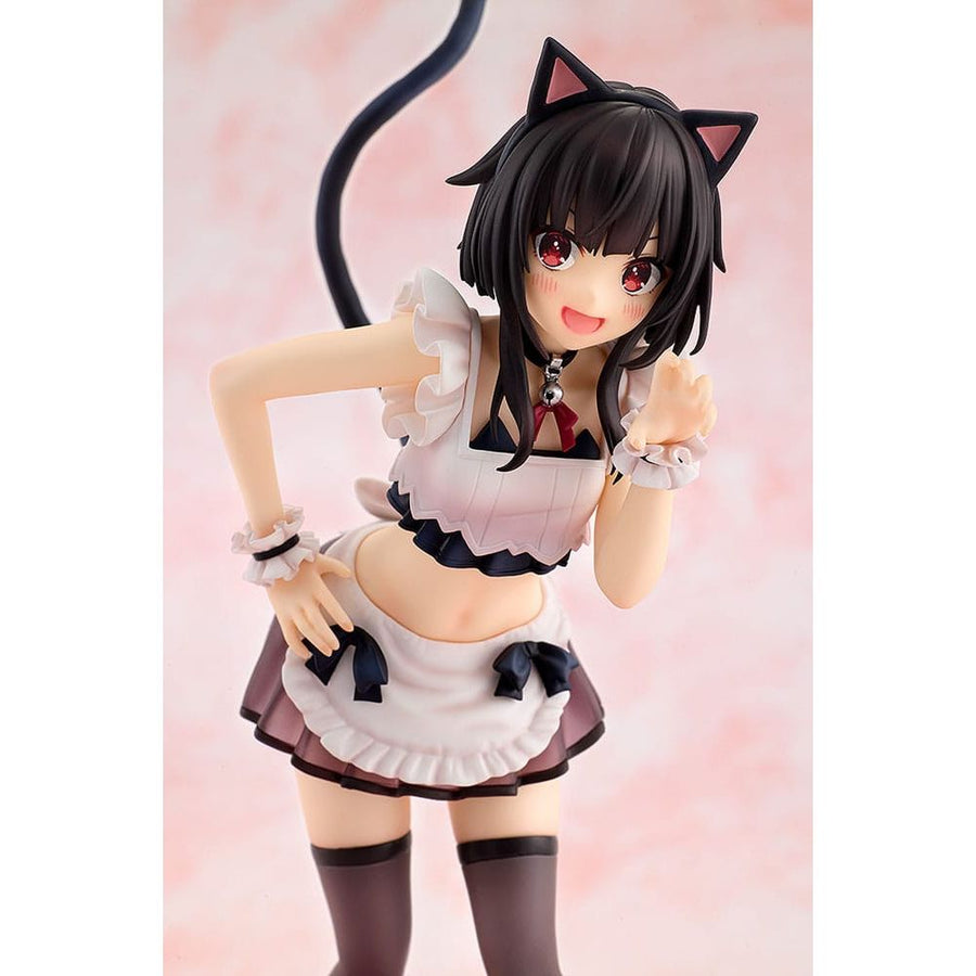 Konosuba God's blessing on this wonderful world! PVC Statue Megumin: Light Novel Catgirl Maid Ver. 16 cm - The Happy Toy Store