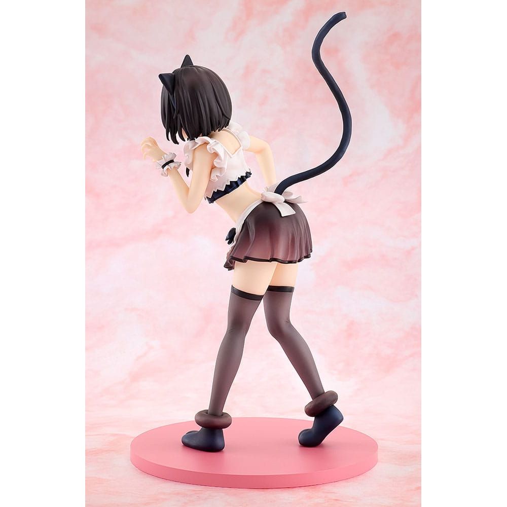Konosuba God's blessing on this wonderful world! PVC Statue Megumin: Light Novel Catgirl Maid Ver. 16 cm - The Happy Toy Store
