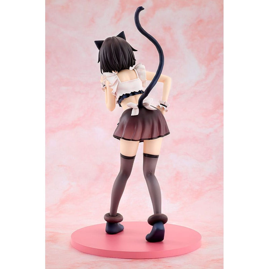 Konosuba God's blessing on this wonderful world! PVC Statue Megumin: Light Novel Catgirl Maid Ver. 16 cm - The Happy Toy Store