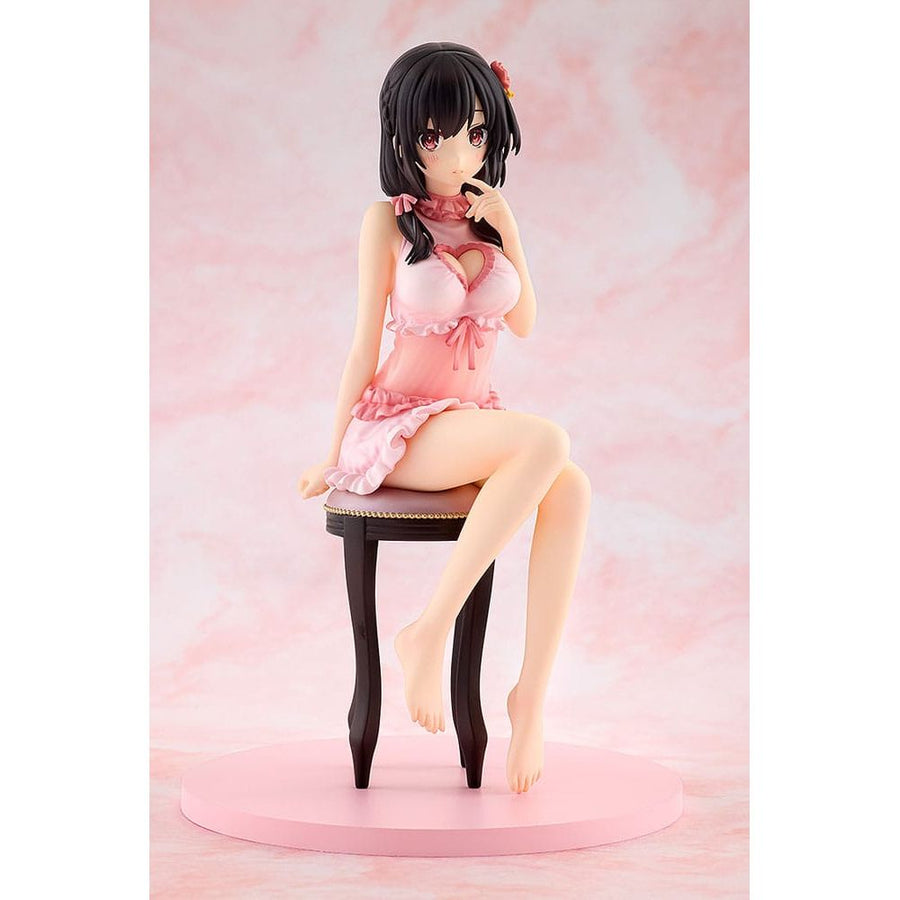 Konosuba God's blessing on this wonderful world! PVC Statue Yunyun: Light Novel Negligee Ver. 16 cm - The Happy Toy Store