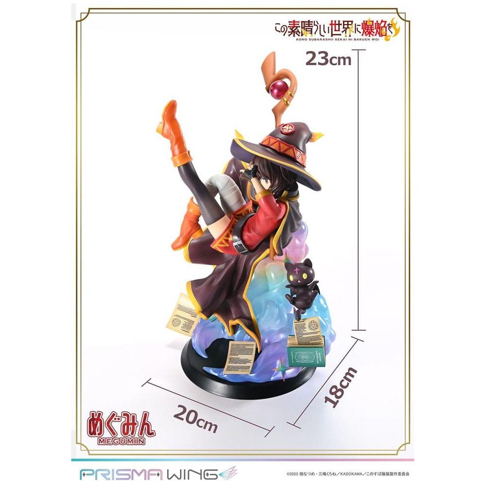 Konusuba - An Explosion on This Wonderful World! Prisma Wing PVC Statue 1/7 Megumin 23 cm - The Happy Toy Store