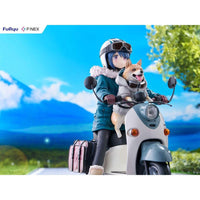 Laid Back Camp F:NEX PVC Statue 1/7 Rin Shima 20 cm - The Happy Toy Store