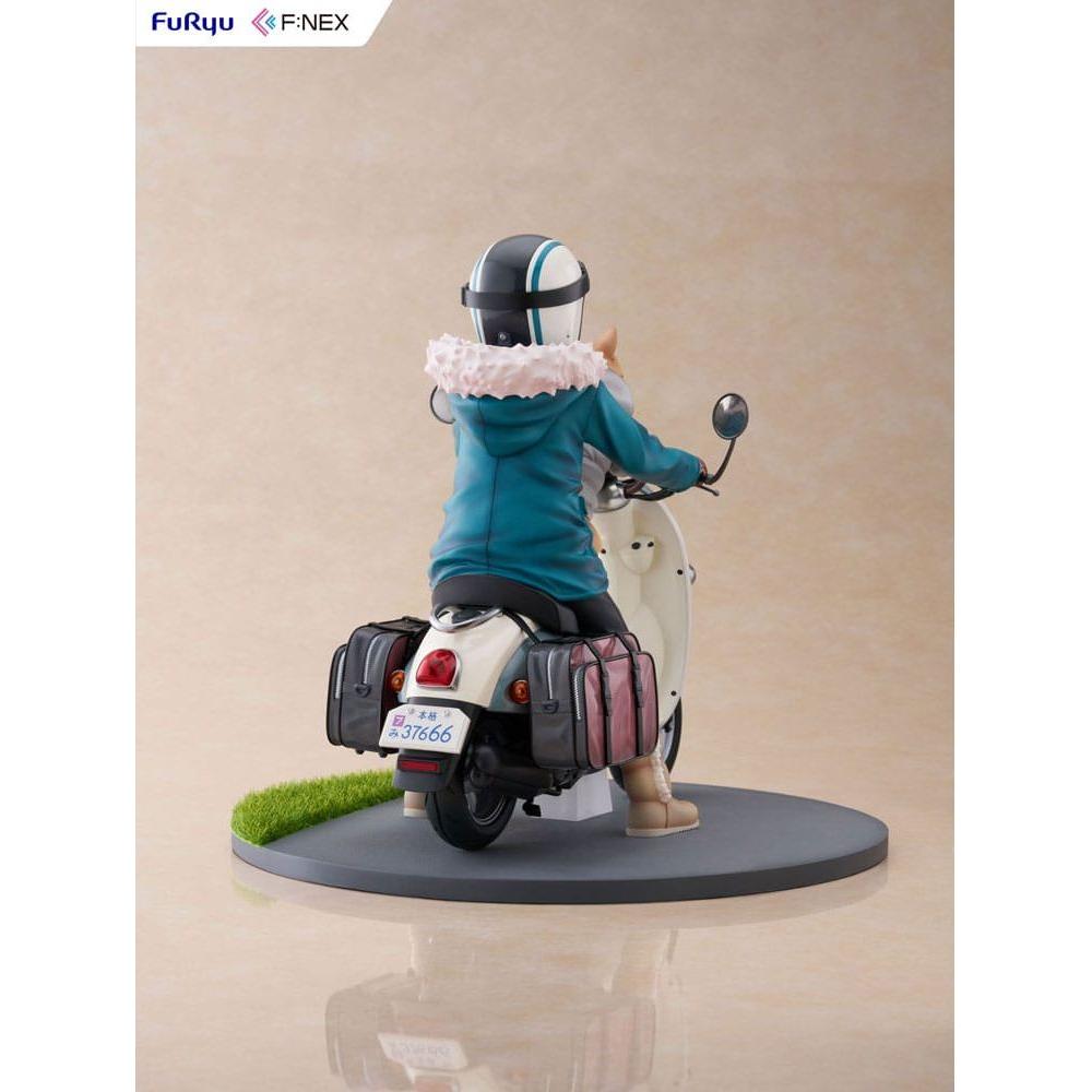 Laid Back Camp F:NEX PVC Statue 1/7 Rin Shima 20 cm - The Happy Toy Store