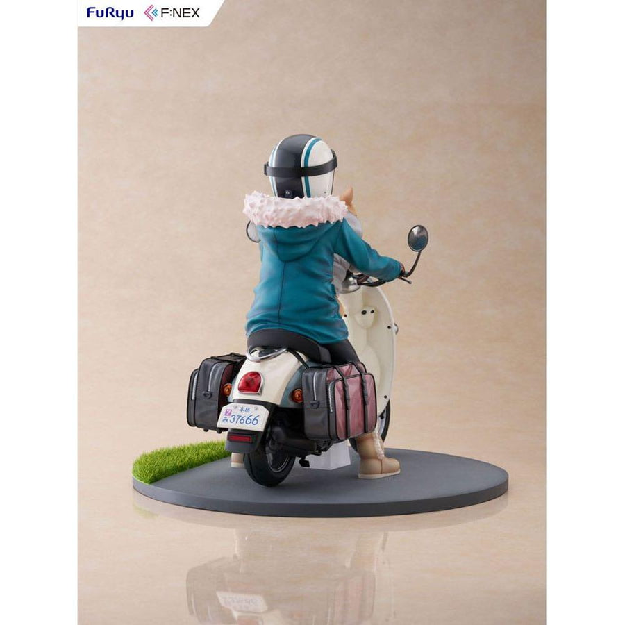 Laid Back Camp F:NEX PVC Statue 1/7 Rin Shima 20 cm - The Happy Toy Store