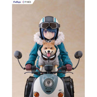 Laid Back Camp F:NEX PVC Statue 1/7 Rin Shima 20 cm - The Happy Toy Store