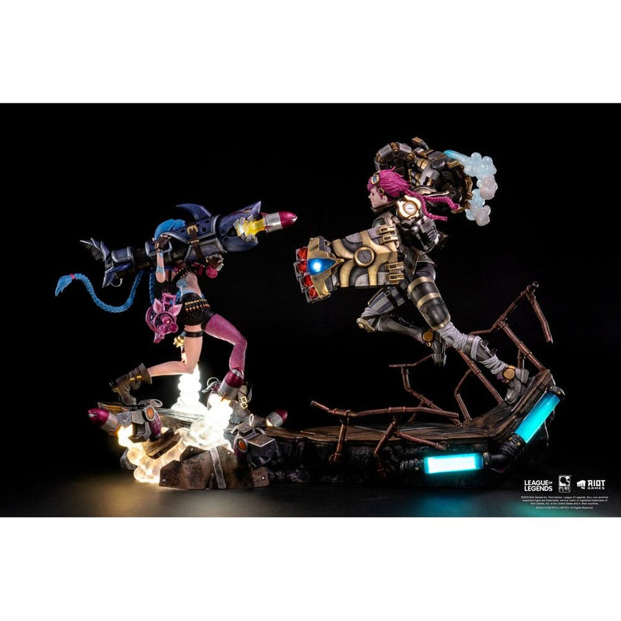 League of Legends Statues 1/6 2 - Pack Vi & Jinx - The Happy Toy Store