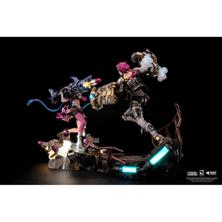 League of Legends Statues 1/6 2 - Pack Vi & Jinx - The Happy Toy Store