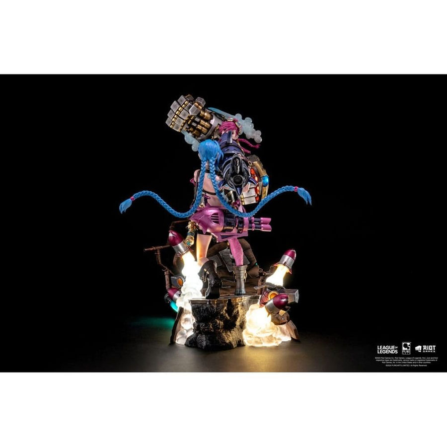 League of Legends Statues 1/6 2 - Pack Vi & Jinx - The Happy Toy Store