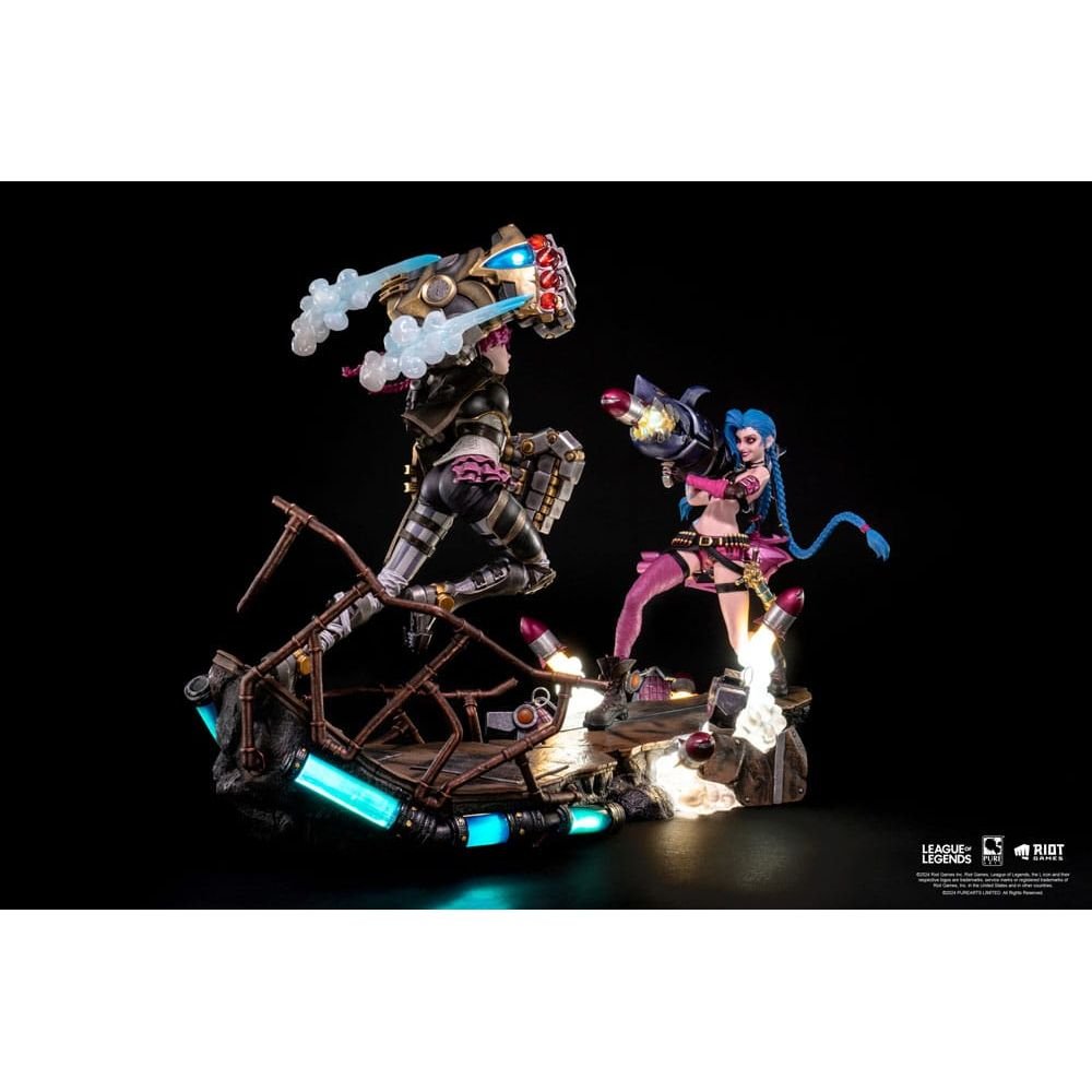 League of Legends Statues 1/6 2 - Pack Vi & Jinx - The Happy Toy Store