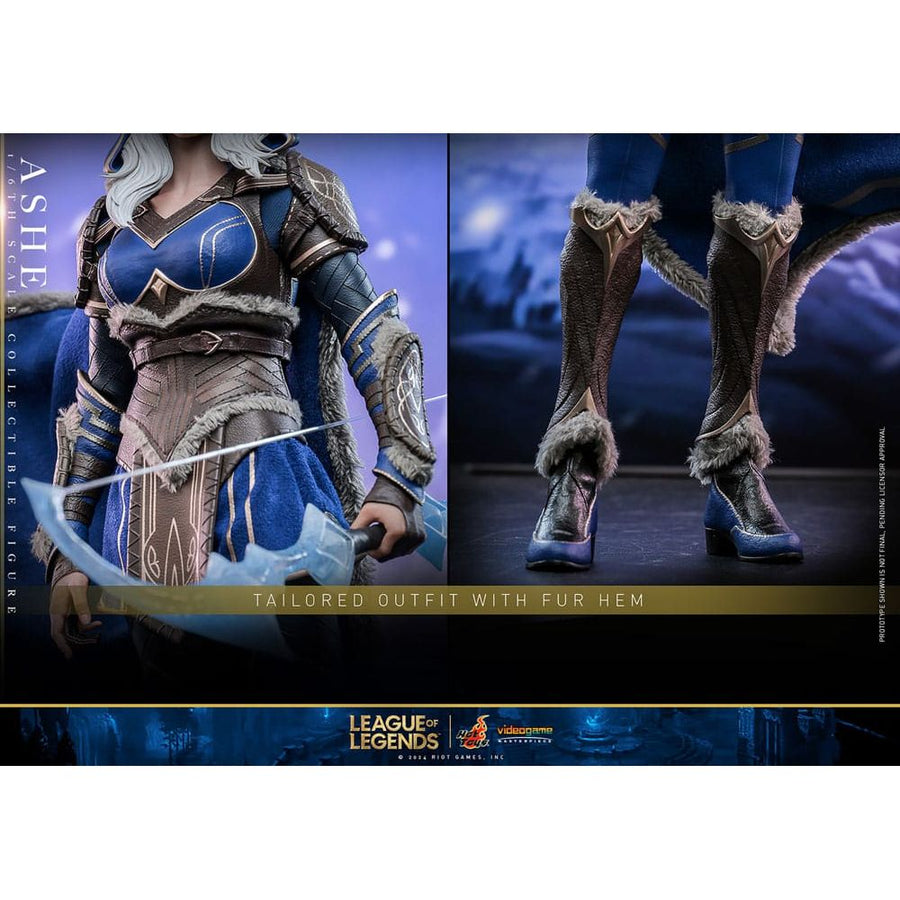 League of Legends Video Game Masterpiece Action Figure 1/6 Ashe 28 cm - The Happy Toy Store