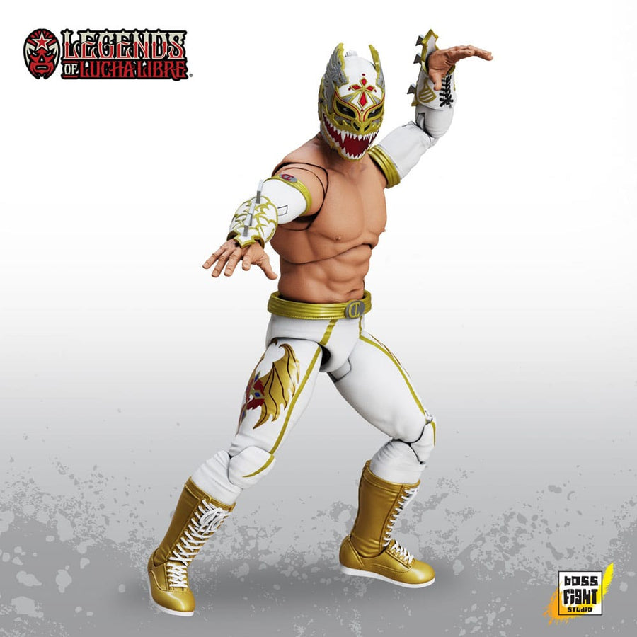 Legends of Lucha Libre Action Figure 1/12 Dralístico - The Happy Toy Store
