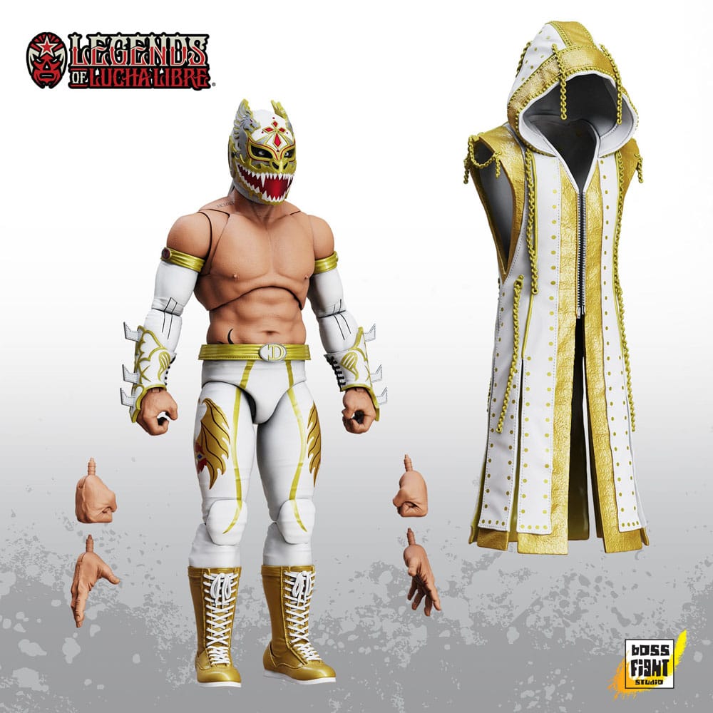 Legends of Lucha Libre Action Figure 1/12 Dralístico - The Happy Toy Store