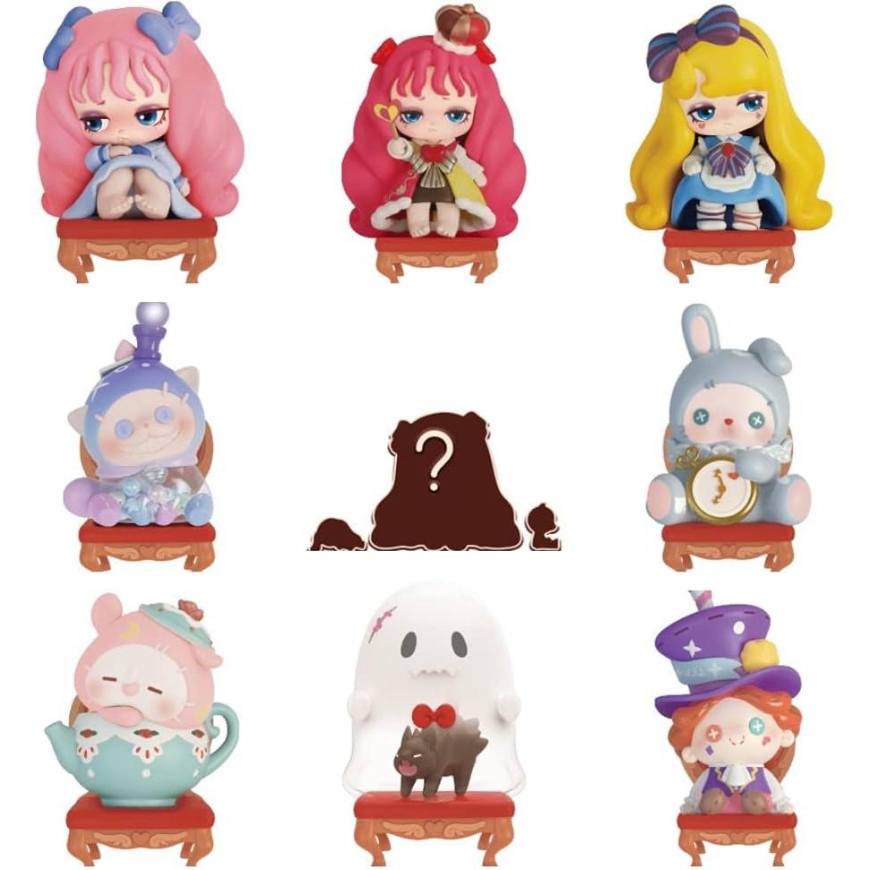 Lilith Blind Box Figures Assortment Midnight Tea Party Limited Edition 7 cm Full Set 8 Pack - The Happy Toy Store