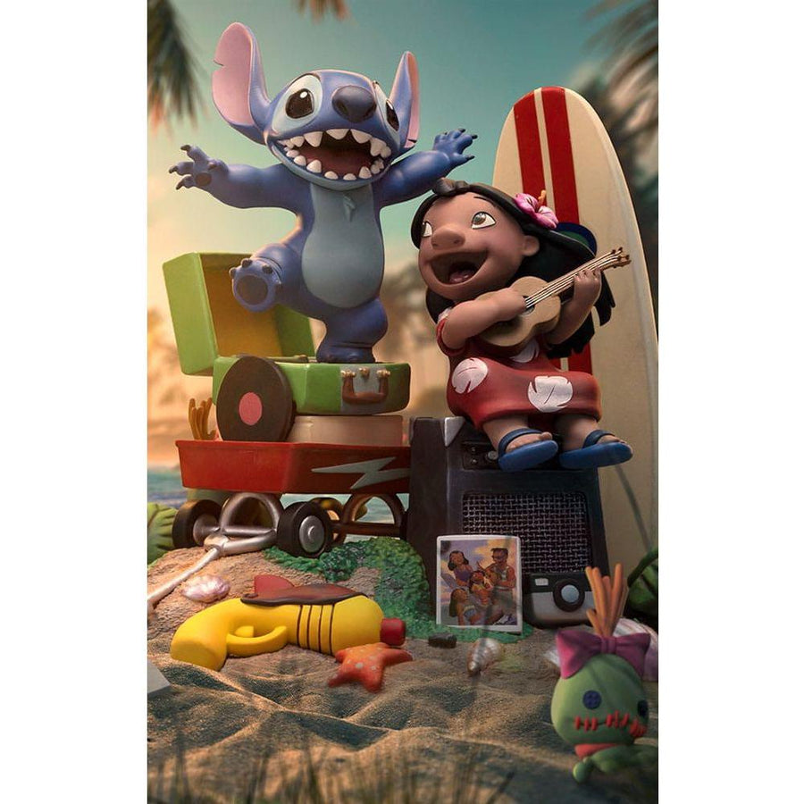 Lilo & Stitch Deluxe Art Scale Statue 1/10 Lilo & Stitch 20 cm - The Happy Toy Store