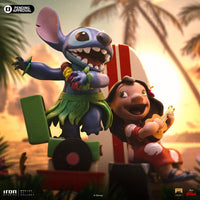 Lilo & Stitch Deluxe Art Scale Statue 1/10 Lilo & Stitch 20 cm - The Happy Toy Store