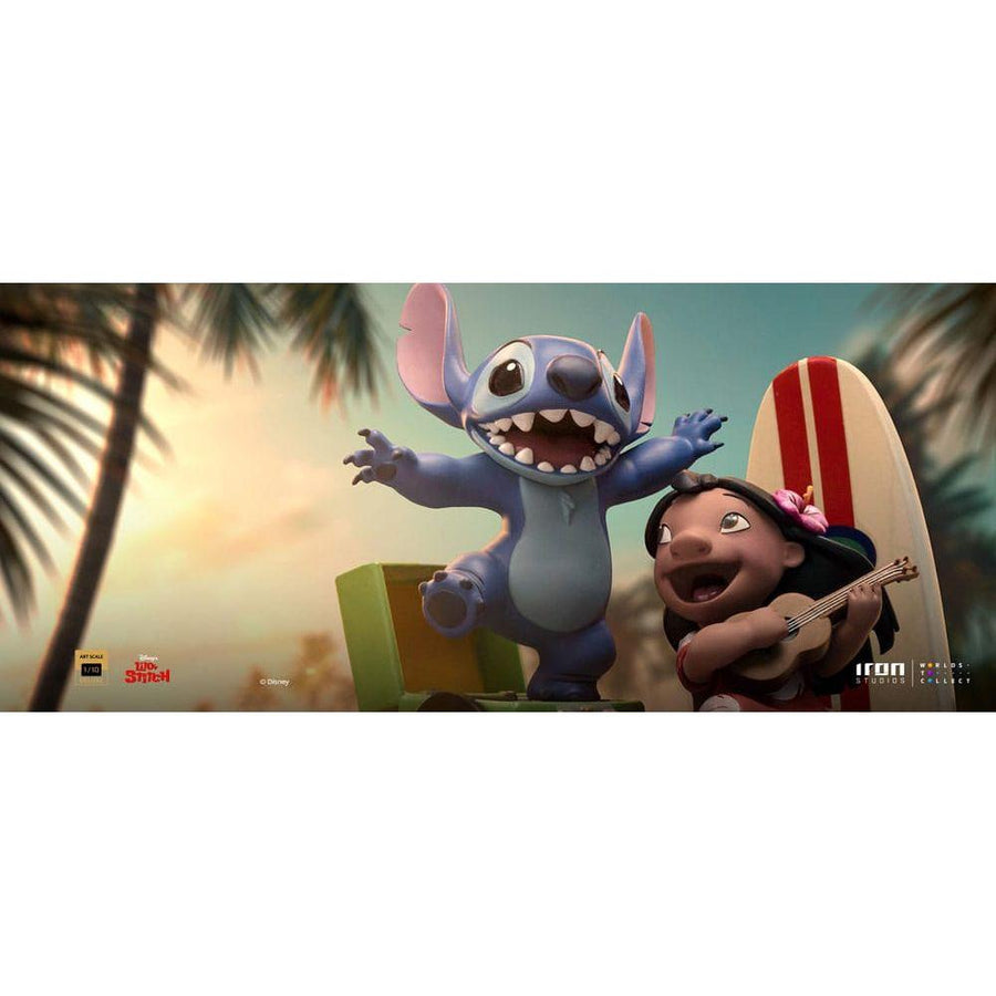 Lilo & Stitch Deluxe Art Scale Statue 1/10 Lilo & Stitch 20 cm - The Happy Toy Store