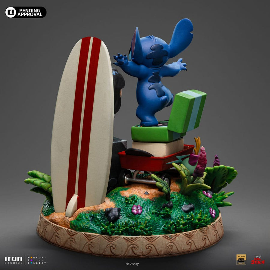 Lilo & Stitch Deluxe Art Scale Statue 1/10 Lilo & Stitch 20 cm - The Happy Toy Store