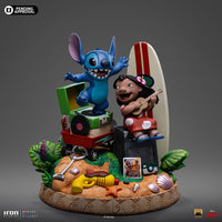 Lilo & Stitch Deluxe Art Scale Statue 1/10 Lilo & Stitch 20 cm - The Happy Toy Store