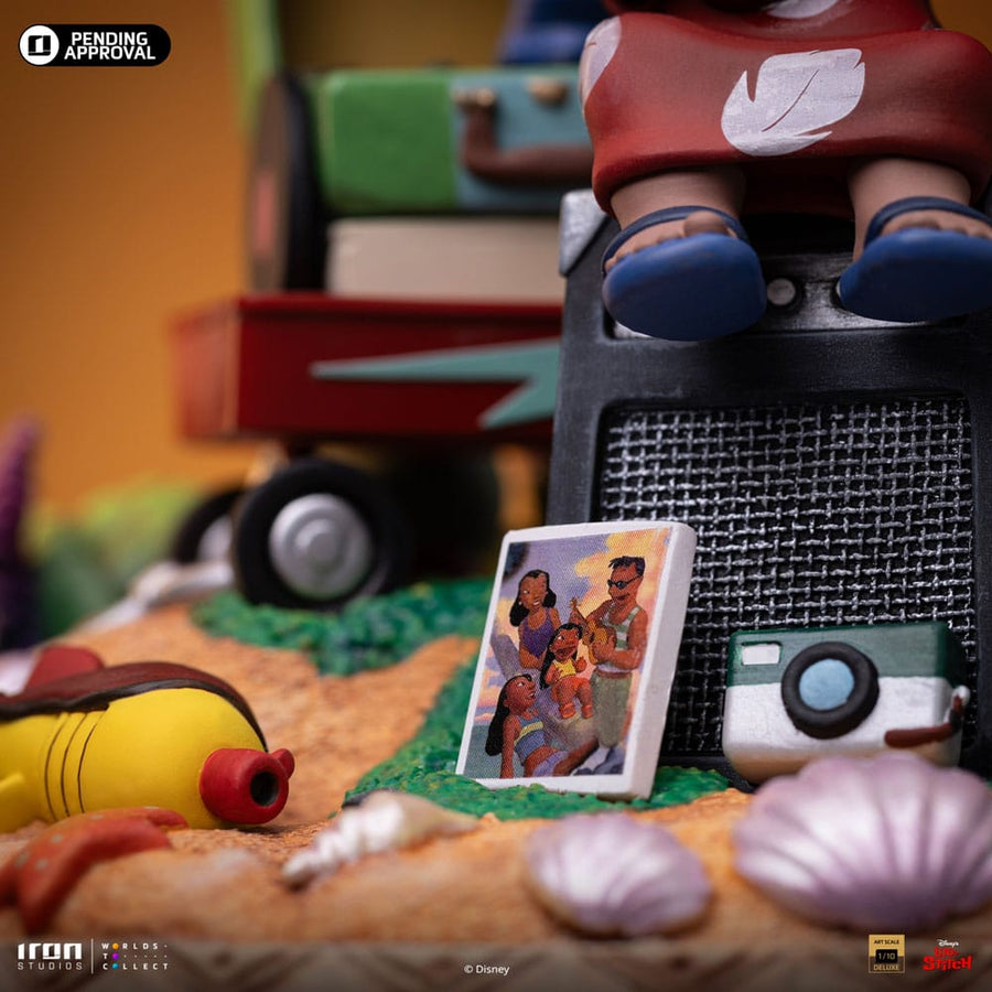 Lilo & Stitch Deluxe Art Scale Statue 1/10 Lilo & Stitch 20 cm - The Happy Toy Store