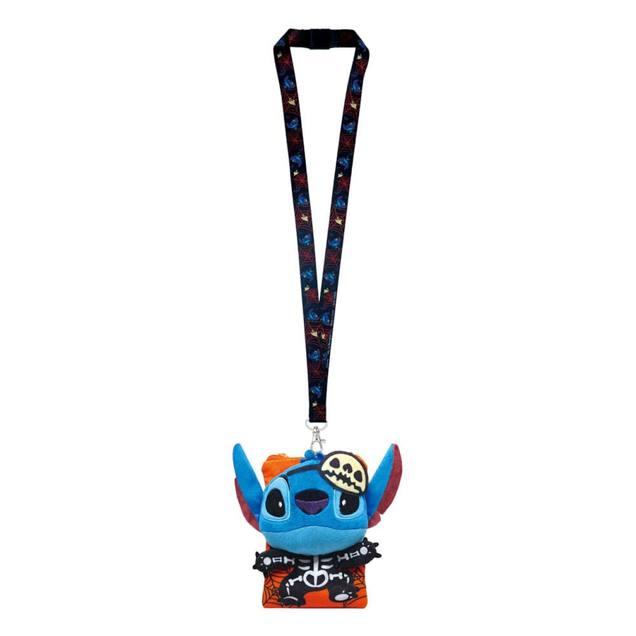 Lilo & Stitch Lanyard Stitch Skeleton with Card Holder - The Happy Toy Store