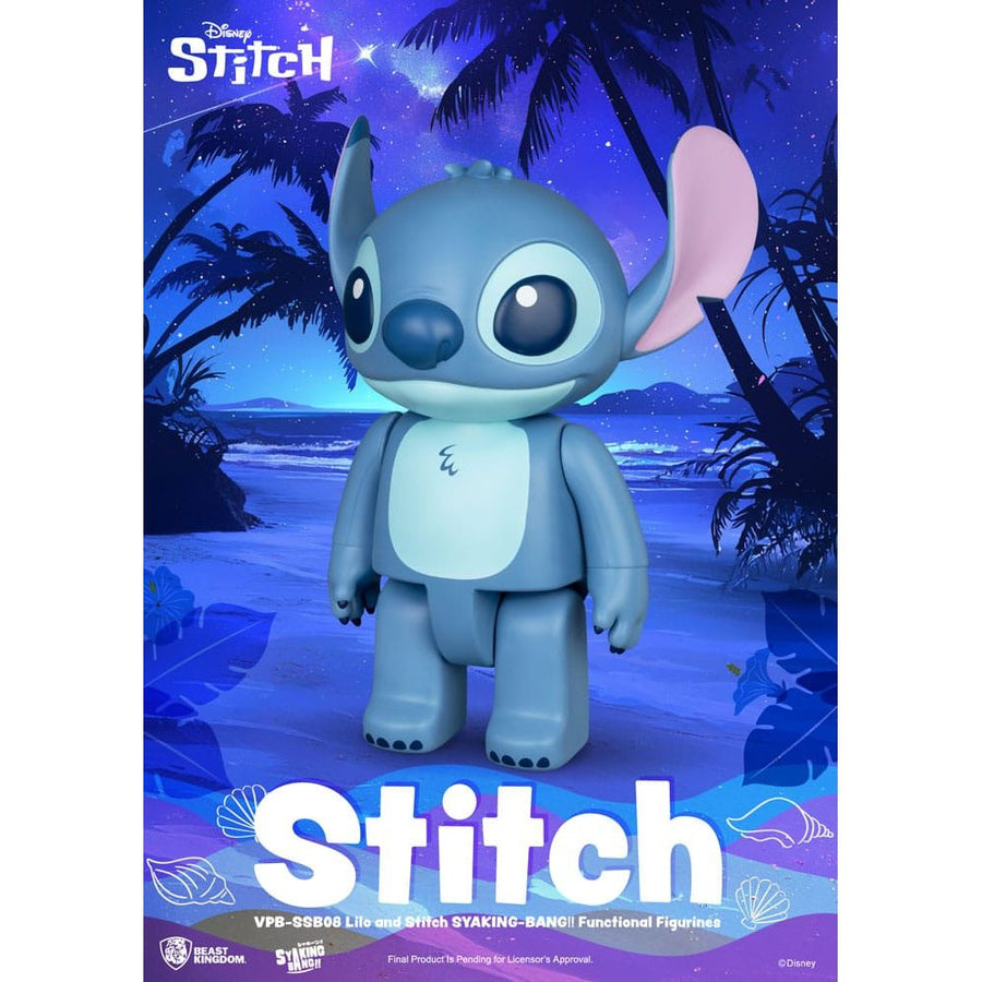 Lilo & Stitch Syaing Bang Vinyl Bank Stitch 30 cm - The Happy Toy Store