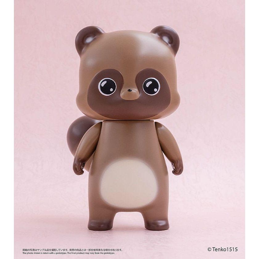 Little Fox with Two Tails Vinyl Figure Chibi Creature Ponkichi 15 cm - The Happy Toy Store