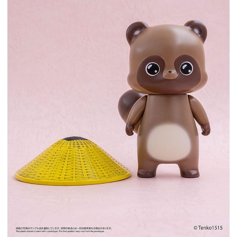 Little Fox with Two Tails Vinyl Figure Chibi Creature Ponkichi 15 cm - The Happy Toy Store