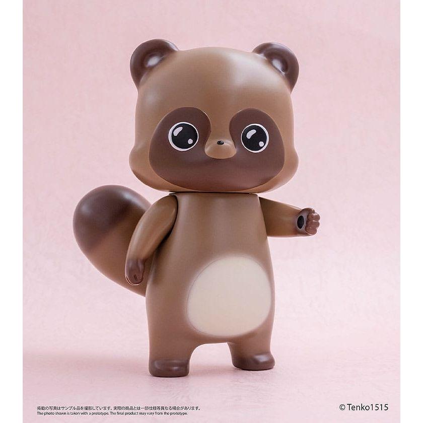 Little Fox with Two Tails Vinyl Figure Chibi Creature Ponkichi 15 cm - The Happy Toy Store