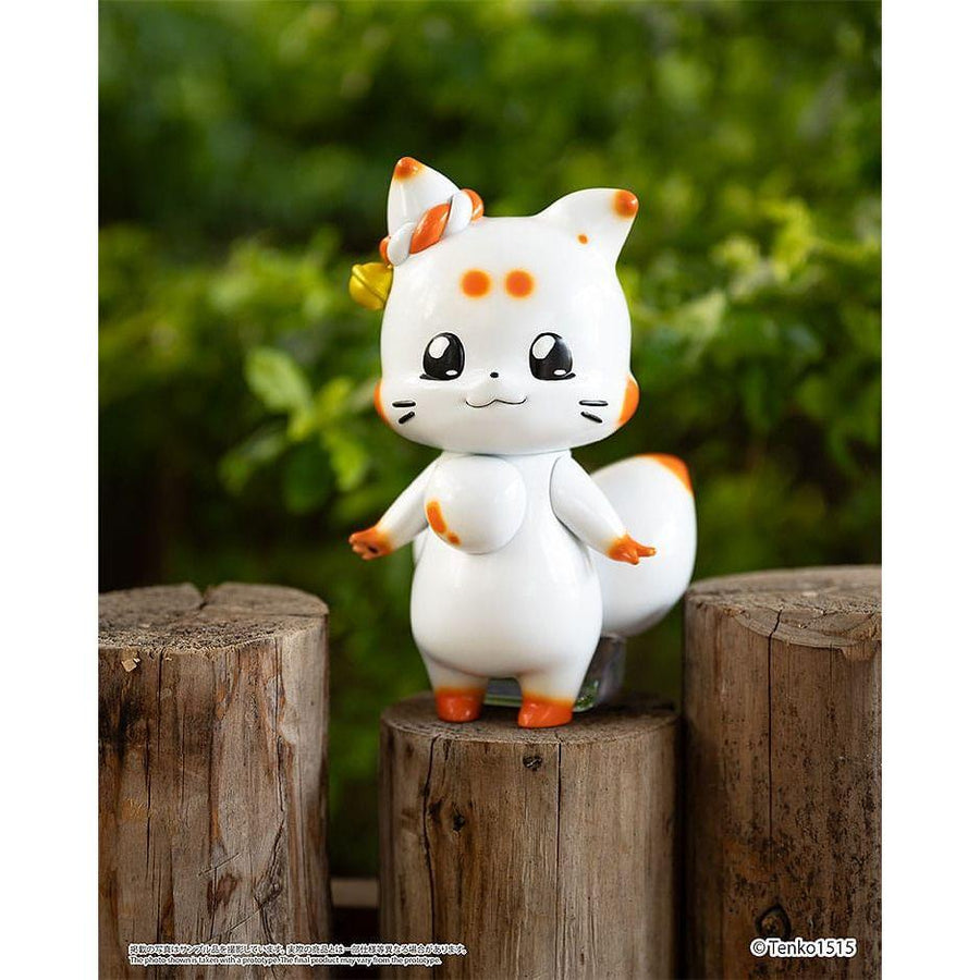 Little Fox with Two Tails Vinyl Figure Chibi Creature Tenko 15 cm - The Happy Toy Store