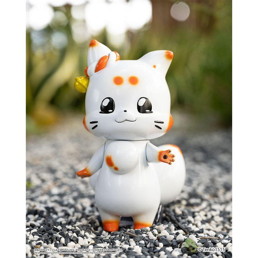 Little Fox with Two Tails Vinyl Figure Chibi Creature Tenko 15 cm - The Happy Toy Store