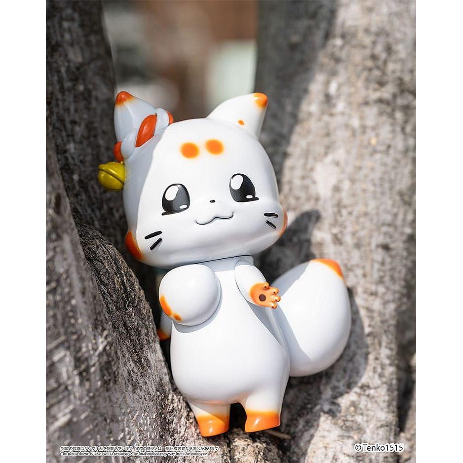 Little Fox with Two Tails Vinyl Figure Chibi Creature Tenko 15 cm - The Happy Toy Store