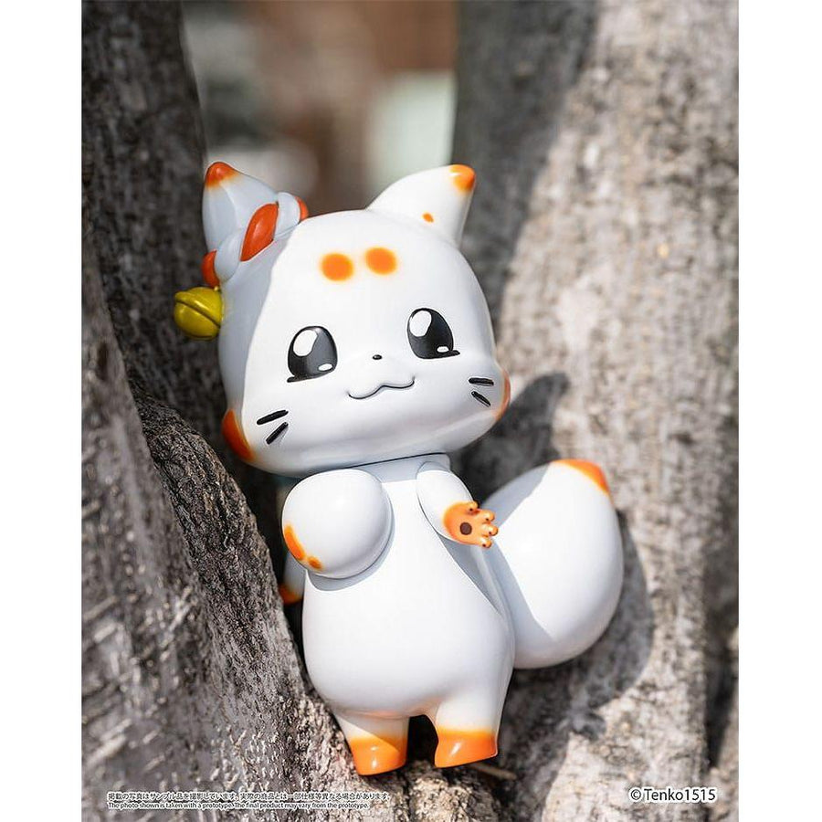 Little Fox with Two Tails Vinyl Figure Chibi Creature Tenko 15 cm - The Happy Toy Store