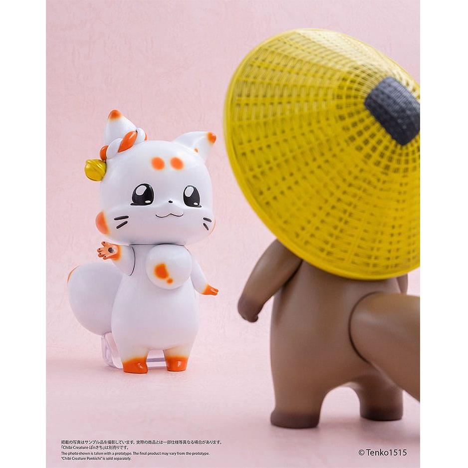 Little Fox with Two Tails Vinyl Figure Chibi Creature Tenko 15 cm - The Happy Toy Store