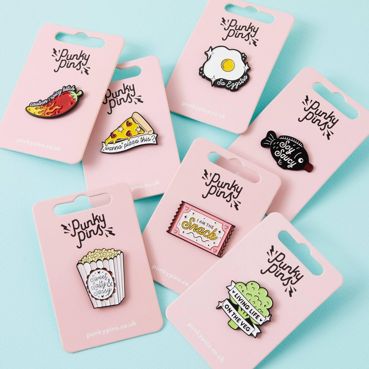 Living Life On the Veg Enamel Pin - The Happy Toy Store