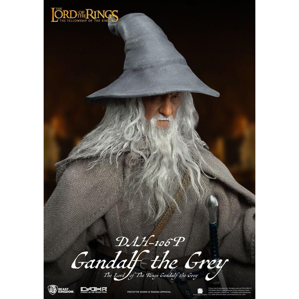 Lord of the Rings Dynamic 8ction Heroes Action Figure 1/9 Gandalf the Grey 21 cm - The Happy Toy Store