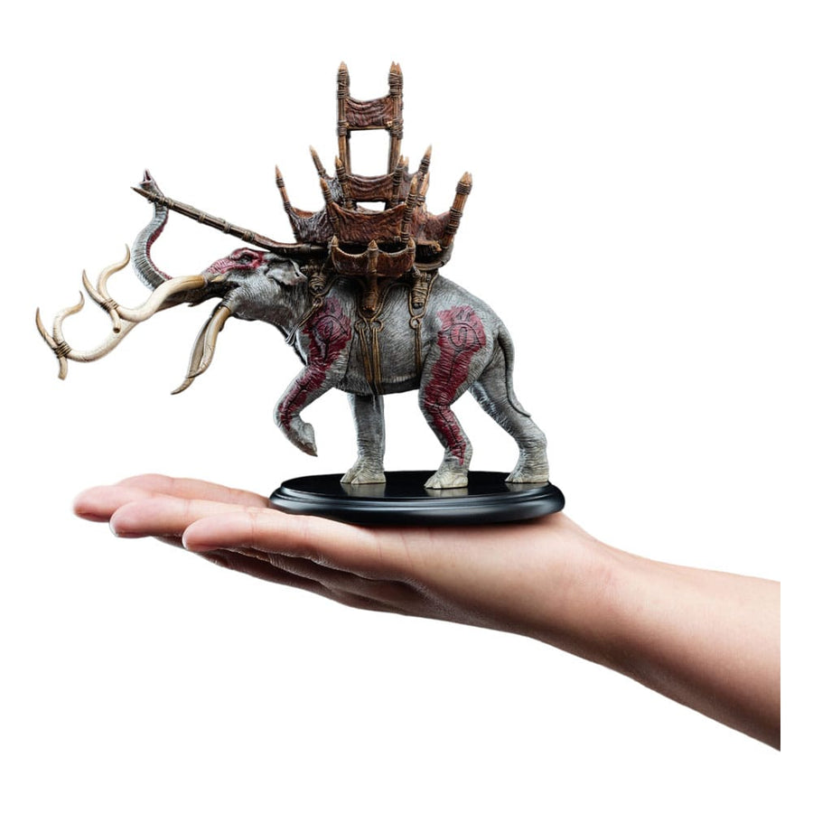 Lord of the Rings Mini Statue Mumak in Battle 17 cm - The Happy Toy Store