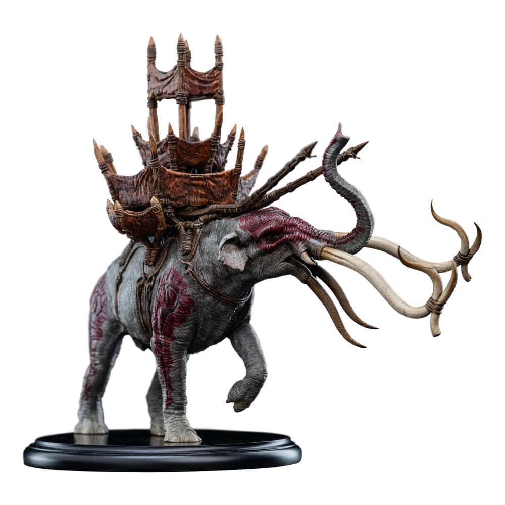 Lord of the Rings Mini Statue Mumak in Battle 17 cm - The Happy Toy Store