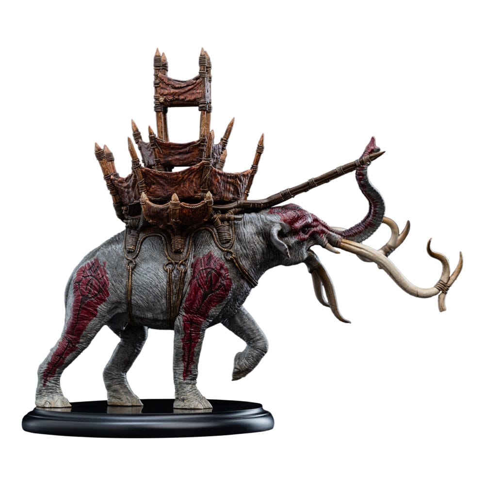 Lord of the Rings Mini Statue Mumak in Battle 17 cm - The Happy Toy Store