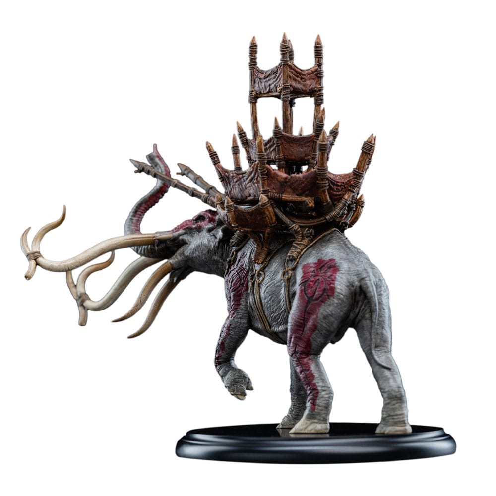 Lord of the Rings Mini Statue Mumak in Battle 17 cm - The Happy Toy Store