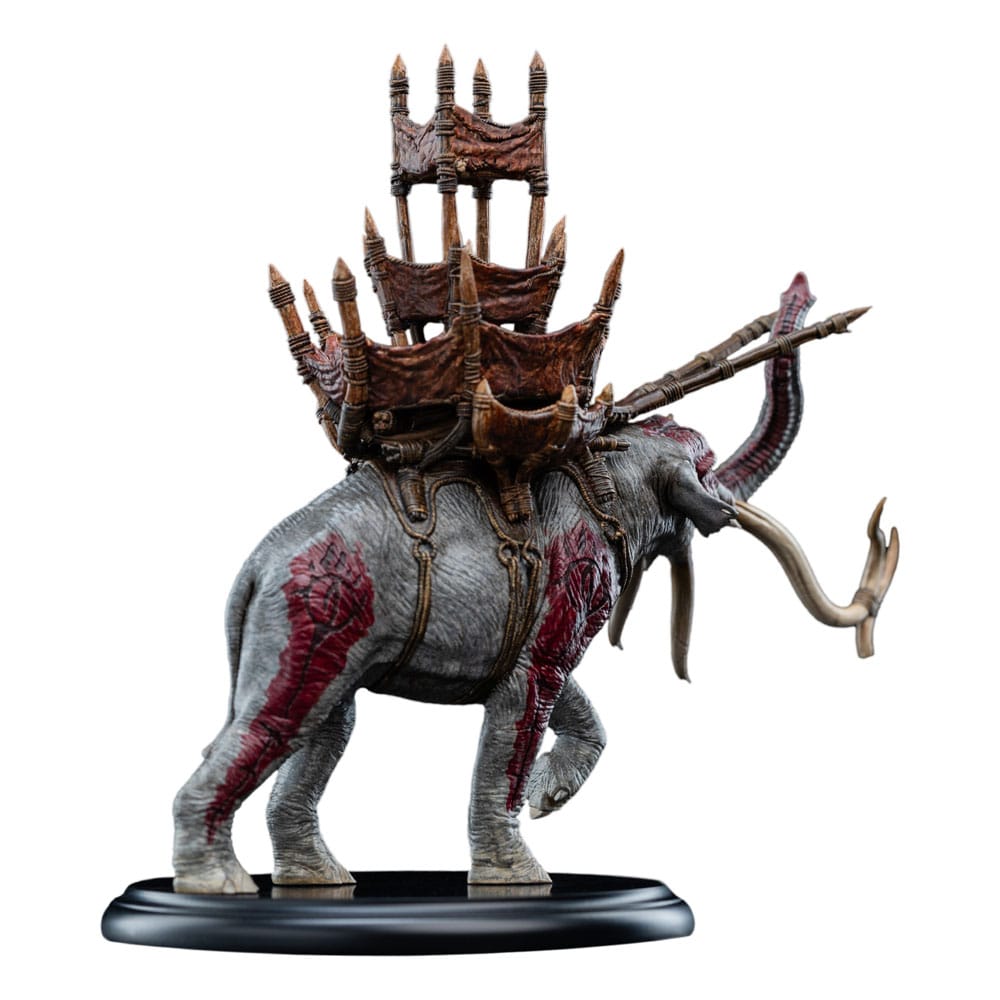 Lord of the Rings Mini Statue Mumak in Battle 17 cm - The Happy Toy Store