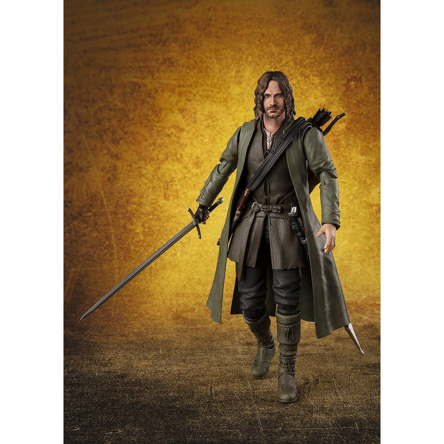 Lord of the Rings S.H. Figuarts Action Figure Aragorn 16 cm - The Happy Toy Store
