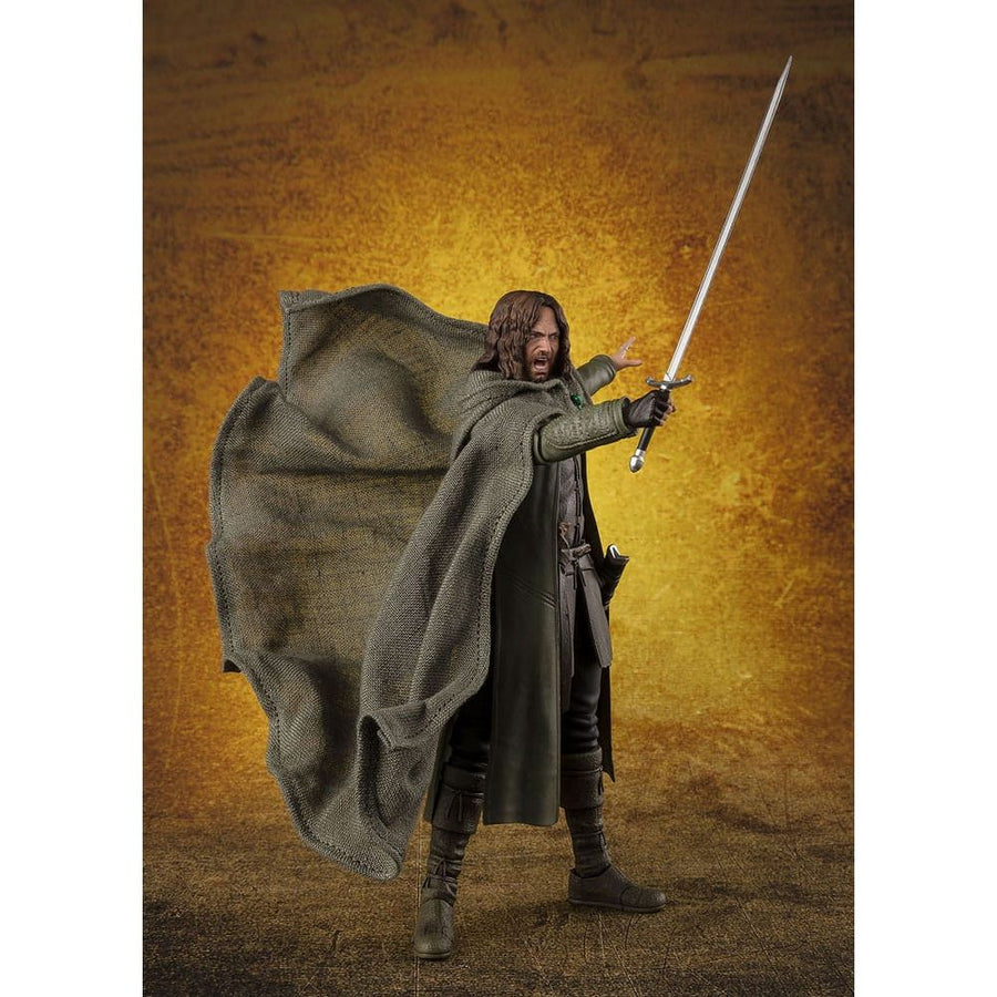 Lord of the Rings S.H. Figuarts Action Figure Aragorn 16 cm - The Happy Toy Store