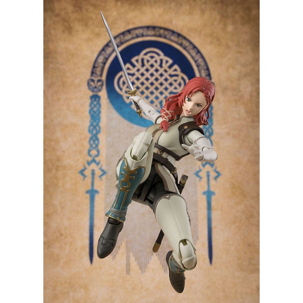 Lord of the Rings The War of the Rohirrim S.H. Figuarts Action Figure Hera Shieldmaiden of Rohan 18 cm - The Happy Toy Store