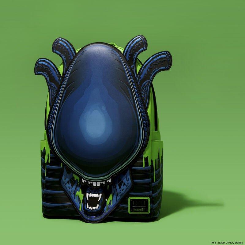 Loungefly Alien Xenomorph Cosplay Glow Full - Size Backpack - The Happy Toy Store