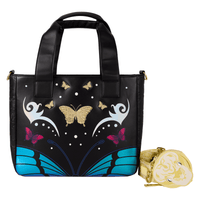Loungefly Britney Spears Butterfly Tote Crossbody Bag with Coin Bag - The Happy Toy Store