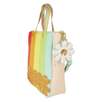 Loungefly Classic Trolls Plush Glitter Tote Crossbody Bag with Coin Bag - The Happy Toy Store