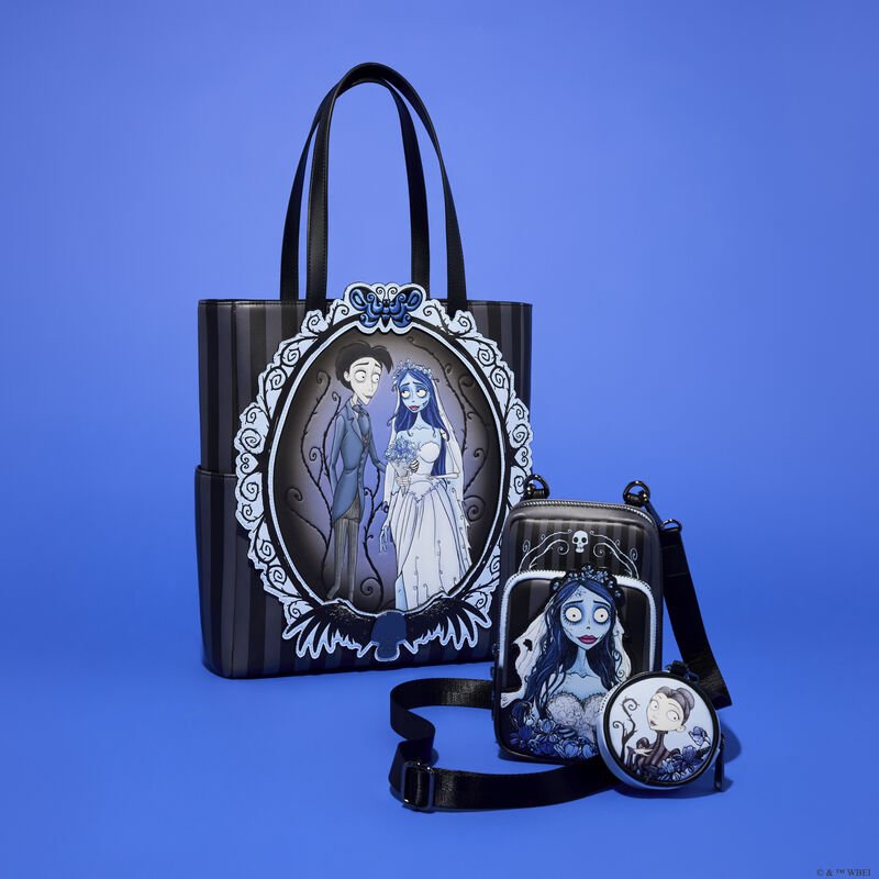 Loungefly Corpse Bride Emily Sling Crossbody Bag with Coin Bag - The Happy Toy Store
