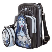 Loungefly Corpse Bride Emily Sling Crossbody Bag with Coin Bag - The Happy Toy Store
