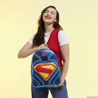 Loungefly DC Comics Superman Light Up Glow Full - Size Backpack - The Happy Toy Store